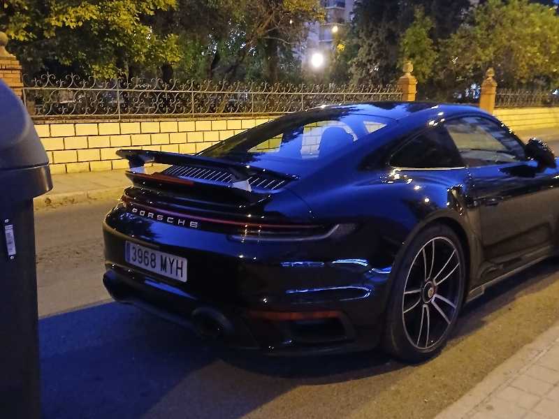 Porsche 911 Turbo S spotted in Granada