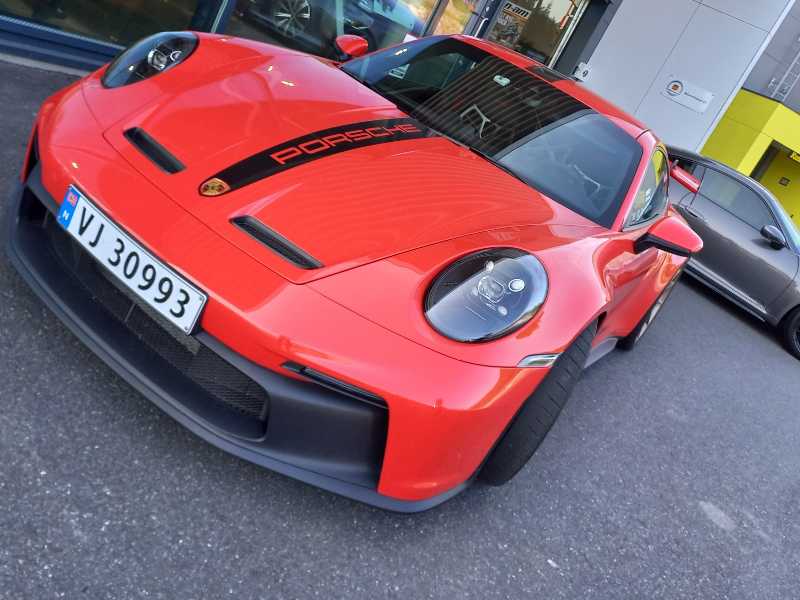 Porsche 911 GT3 RS spotted in Lillehammer