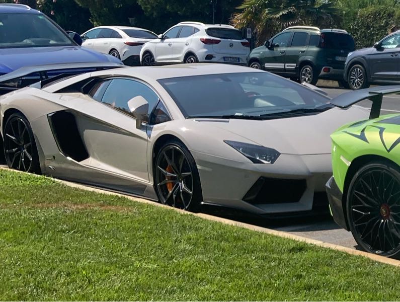 Lamborghini Aventador spotted in Alcalá de Guadaira