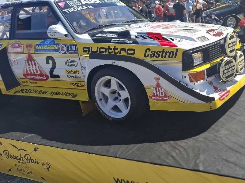Audi Quattro spotted in Trenčín