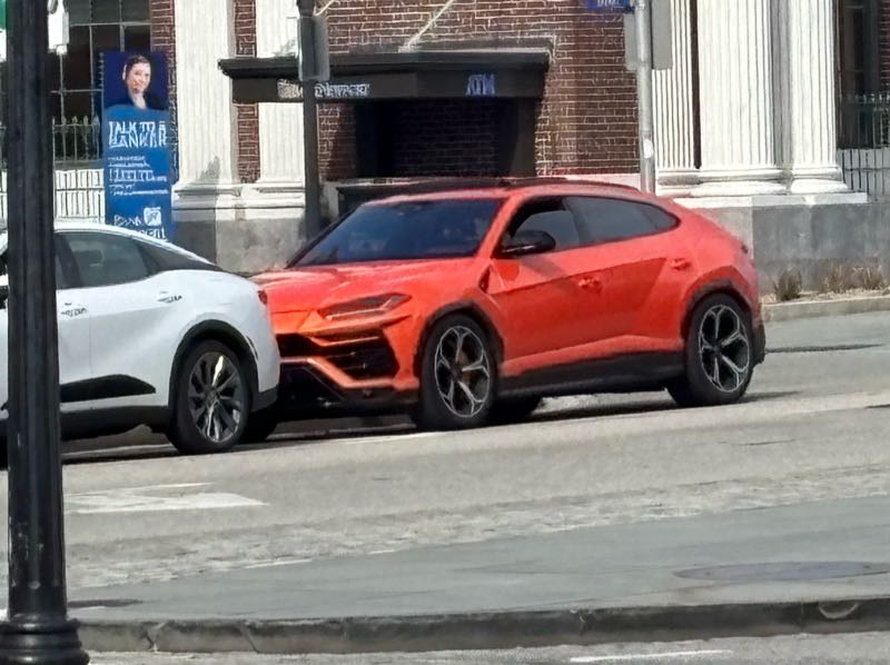 Lamborghini Urus spotted in Warwick