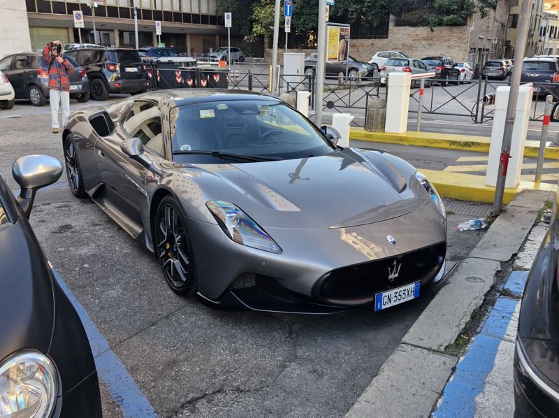 Maserati MC20 spotted in Padua
