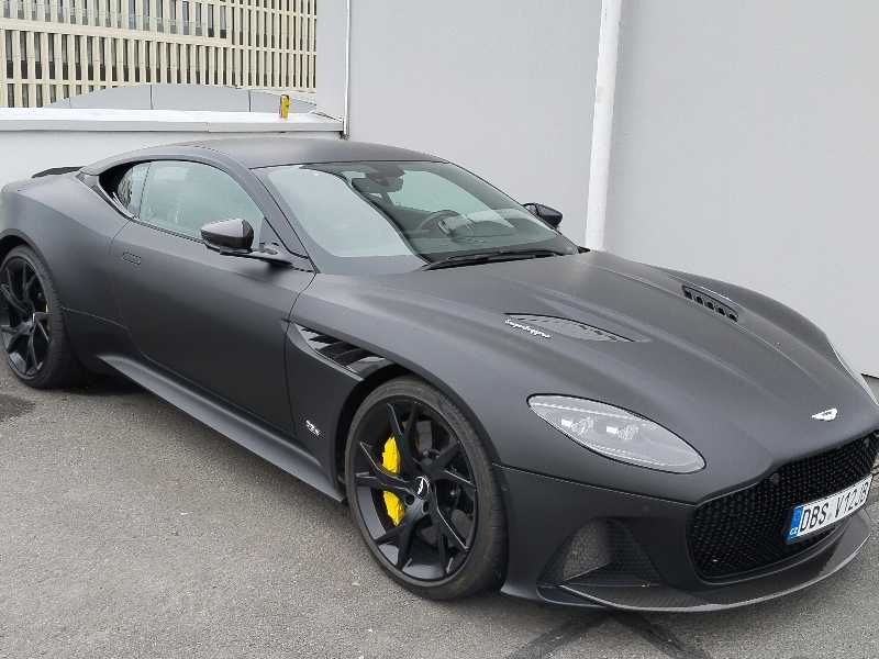Aston Martin DBS Superleggera spotted in Brno