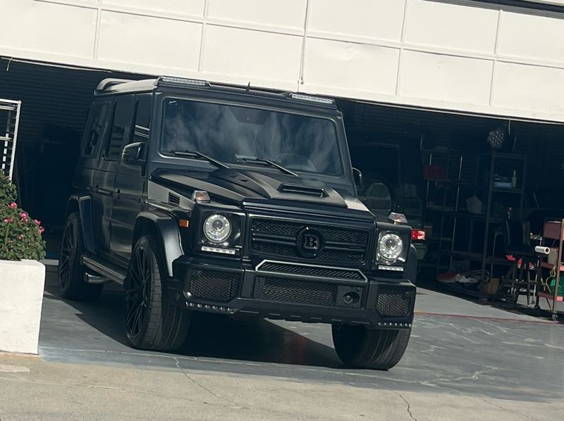 Brabus G-Wagon spotted in Los Angeles