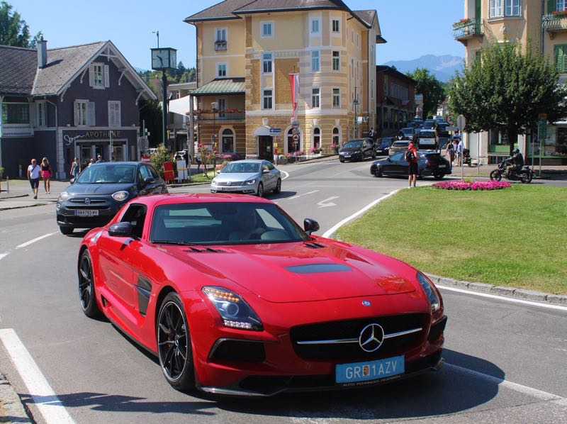 Mercedes-Benz SLS AMG spotted in Villach