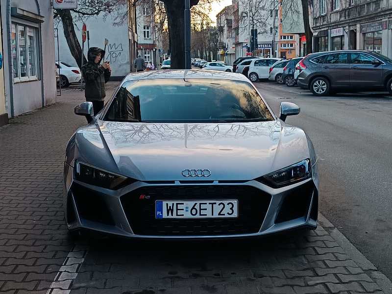 Audi R8 spotted in Pabianice