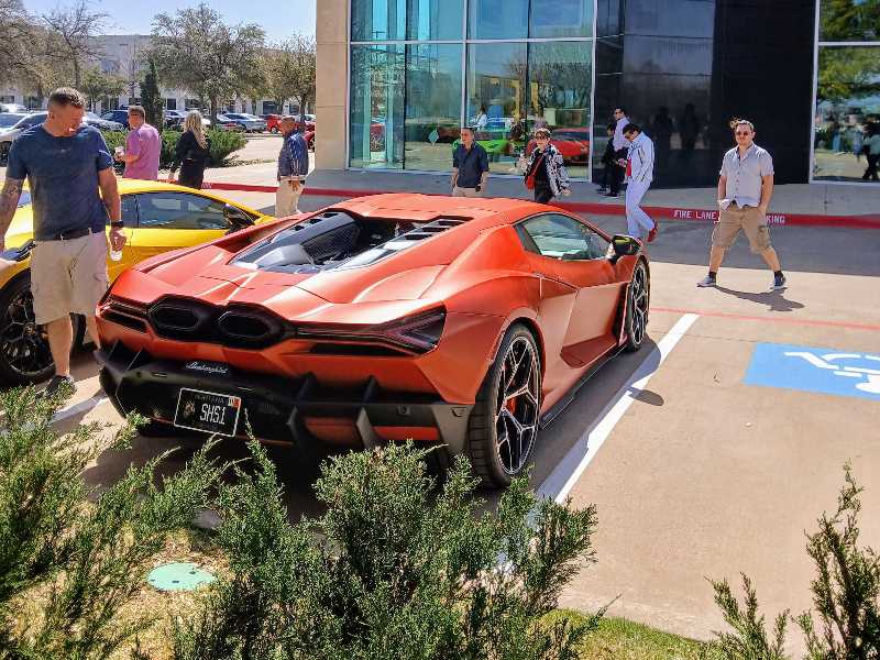 Lamborghini Sian spotted in Plano
