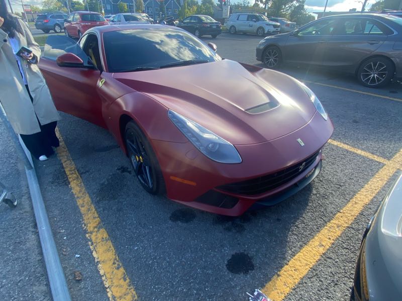 Ferrari F12berlinetta spotted in Saint-Louis-de-Terrebonne