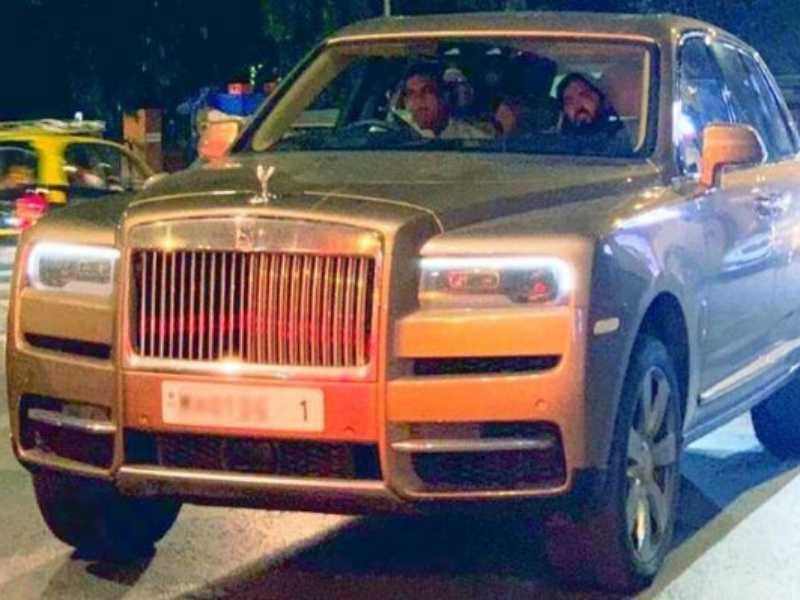 Rolls-Royce Cullinan spotted in Beed