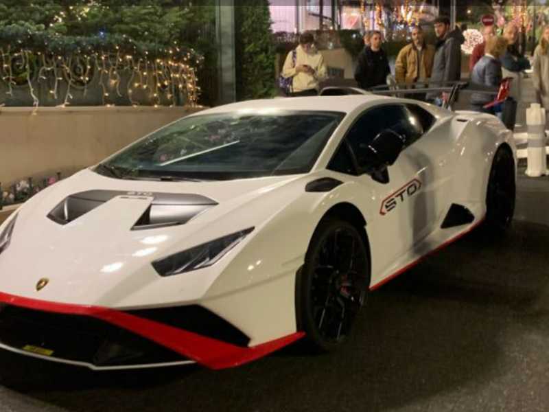 Lamborghini Huracán STO spotted in Rudnik