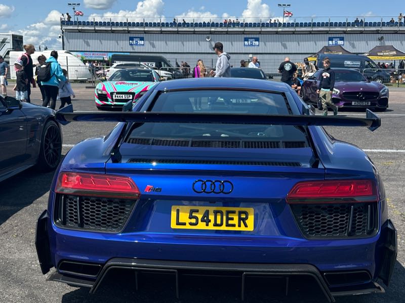 Audi R8 spotted in Bury St Edmunds
