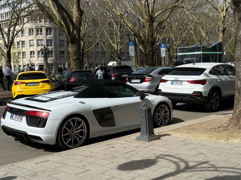 Audi R8 (2021) spotted in Düsseldorf, Germany