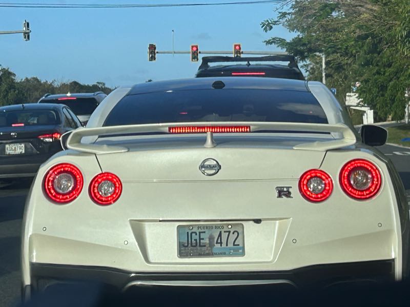 Nissan GT-R (2017) spotted in Isabela, Puerto Rico