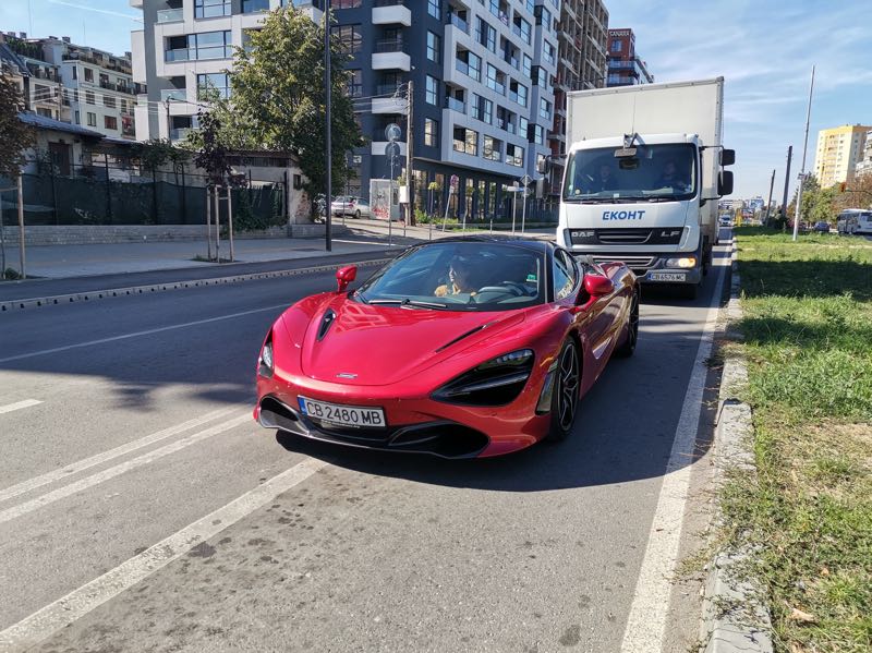 McLaren 720S spotted in Belitsa
