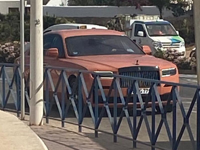 Rolls-Royce Ghost spotted in Ibiza