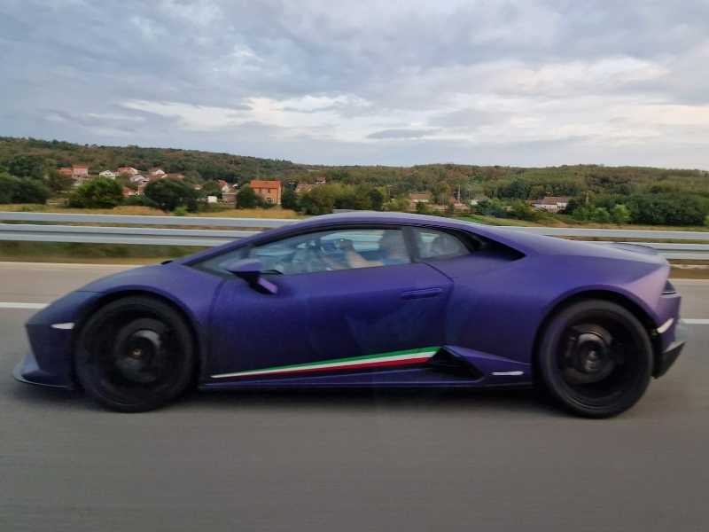 Lamborghini Huracán spotted in Vranje