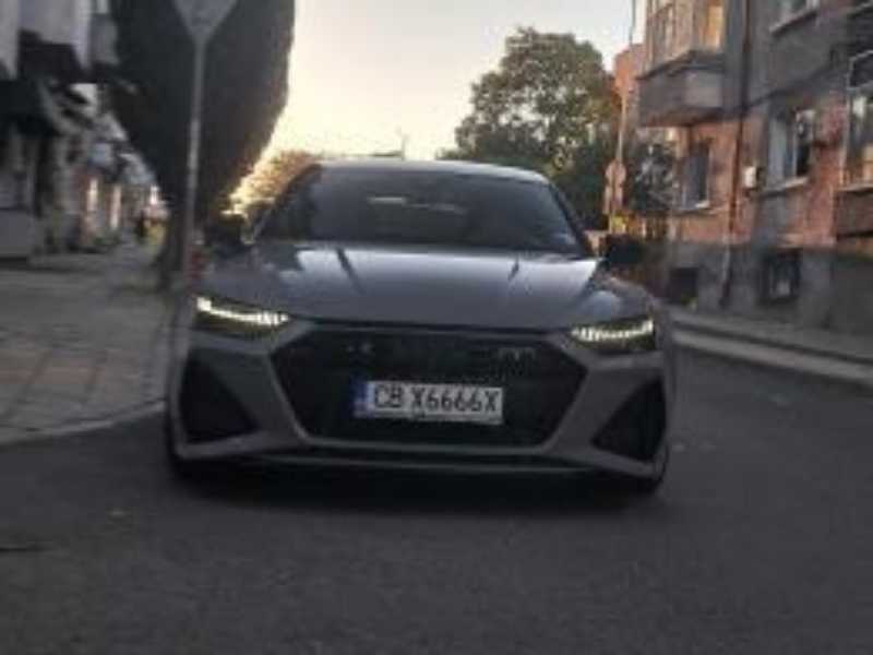 Audi RS7 (2021) spotted in Burgas, Bulgaria