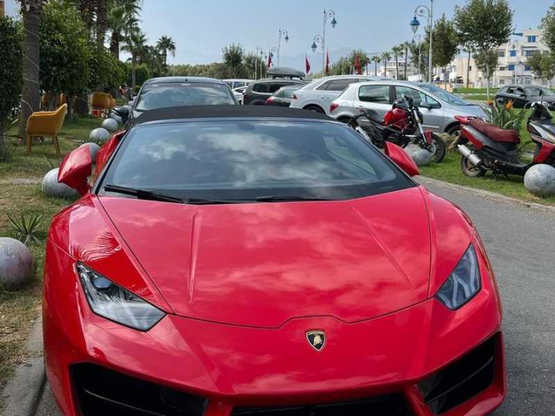 Lamborghini Huracán spotted in Tétouan