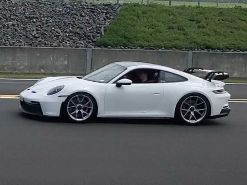 Porsche 911 GT3 spotted in Te Kauwhata