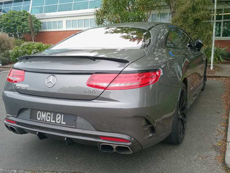 Mercedes-Benz S-Class Brabus spotted in Dunedin