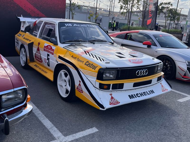 Audi Quattro spotted in Dubai
