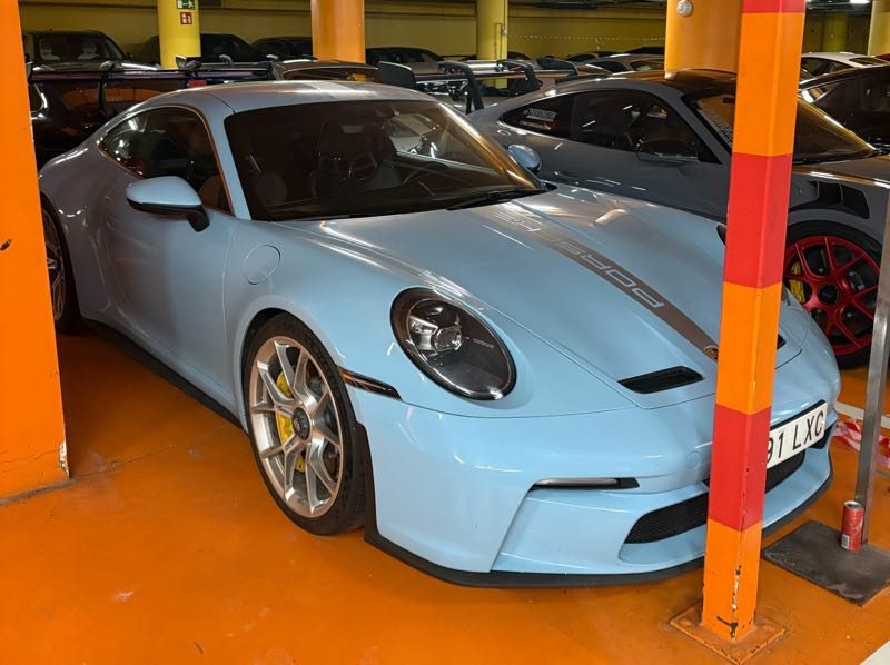 Porsche 911 GT3 spotted in Ávila