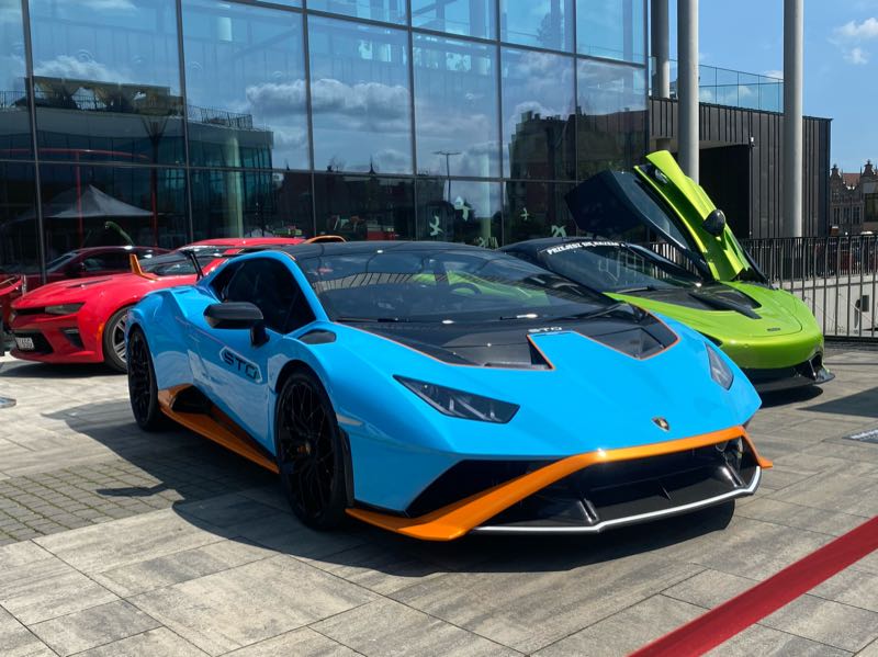 Lamborghini Huracán STO spotted in Gdańsk