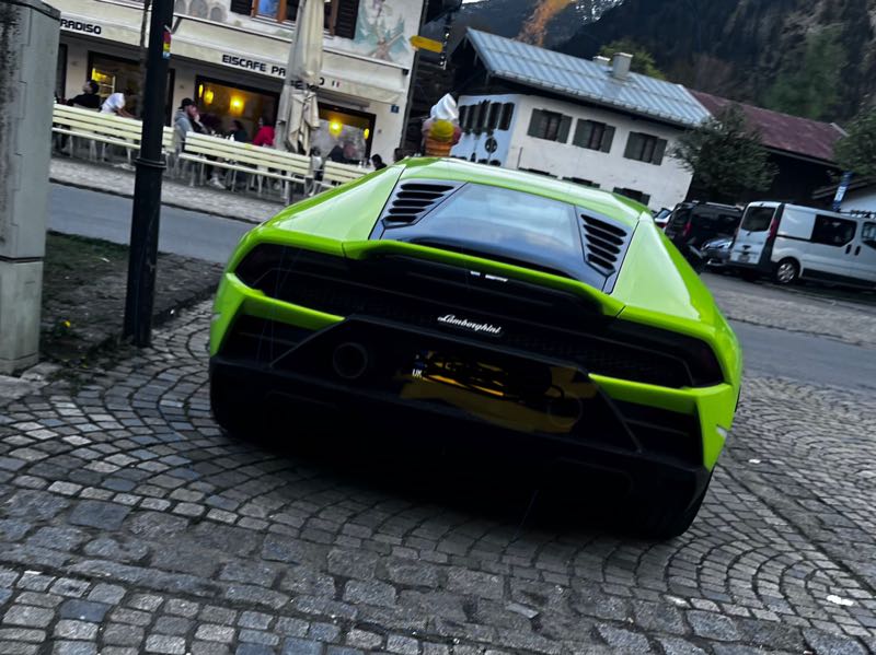 Lamborghini Huracán spotted in Garmisch-Partenkirchen