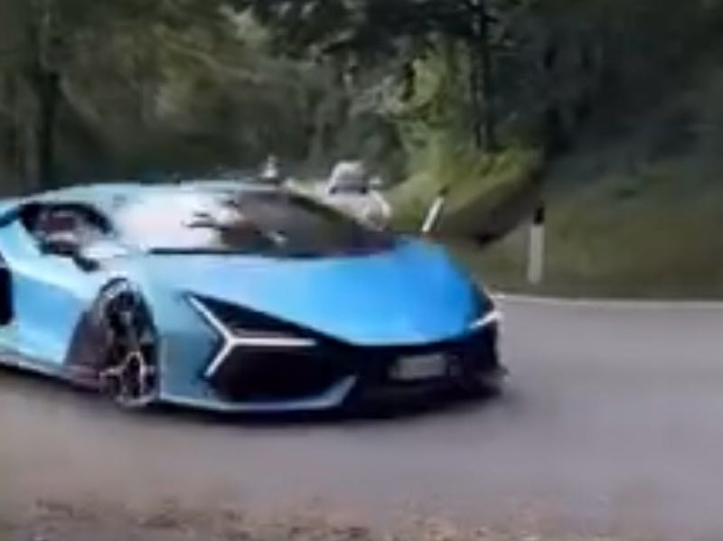 Lamborghini Centenario spotted in Prato