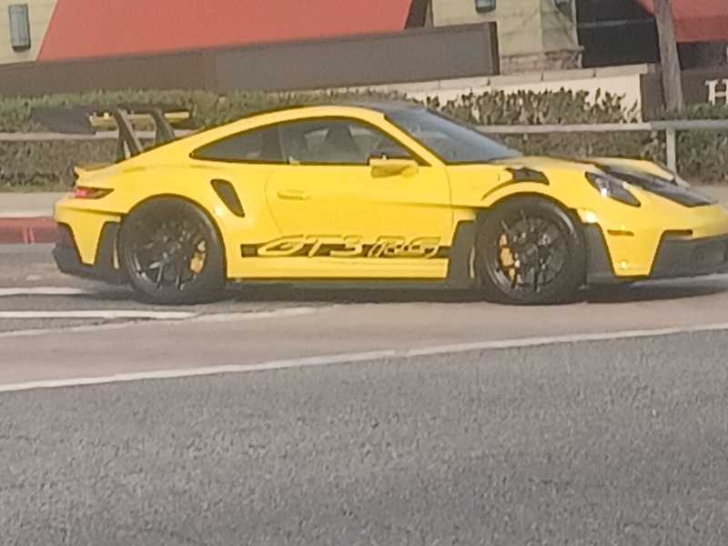 Porsche 911 GT3 RS spotted in Pasadena