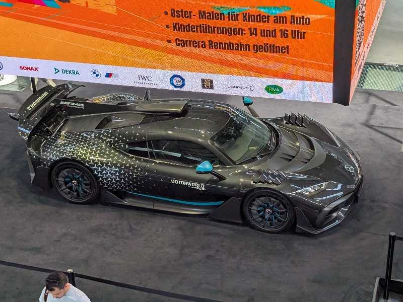 Mercedes-Benz Project One spotted in Munich
