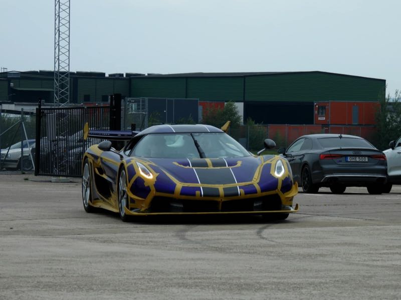 Koenigsegg Agera RS spotted in Wągrowiec