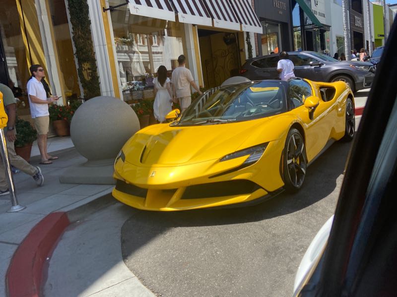 Ferrari SF90 Spider spotted in Los Angeles