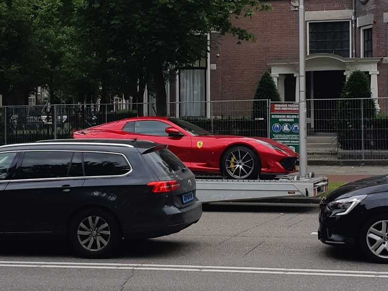 Ferrari 812 Superfast (2018) spotted in Nijmegen, The Netherlands