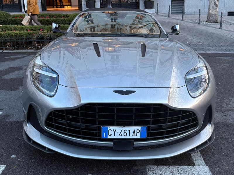 Aston Martin DBS spotted in Madrid