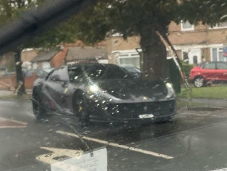 Ferrari 488 GTB spotted in Basildon