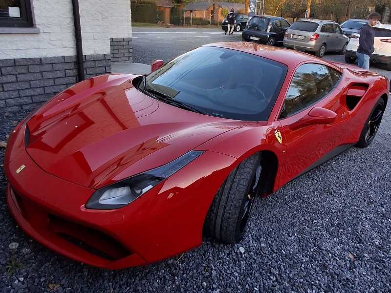 Ferrari 488 GTB spotted in Mons