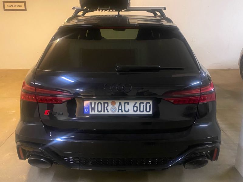 Audi RS 6 spotted in Livigno