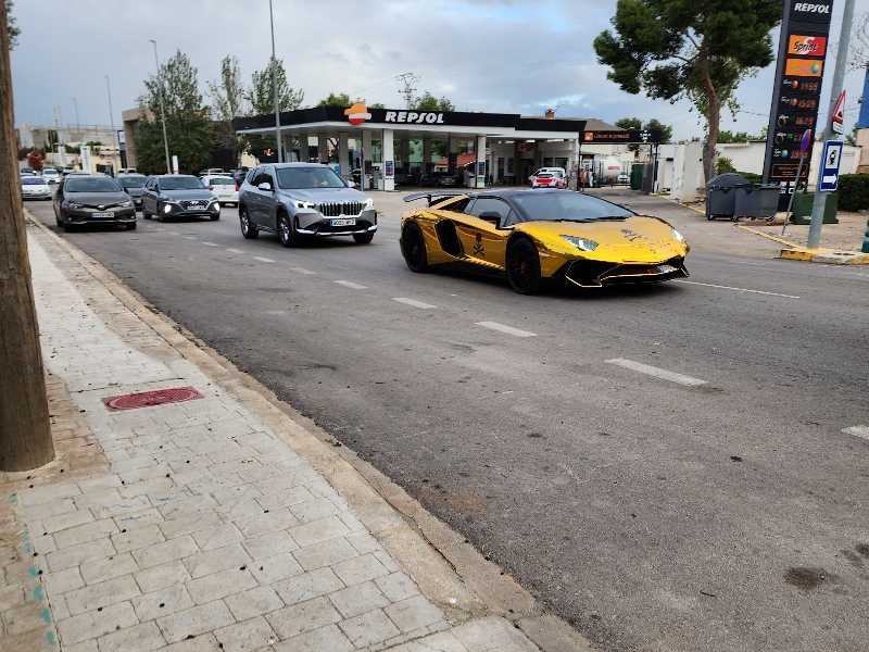 Lamborghini Aventador spotted in Valencia