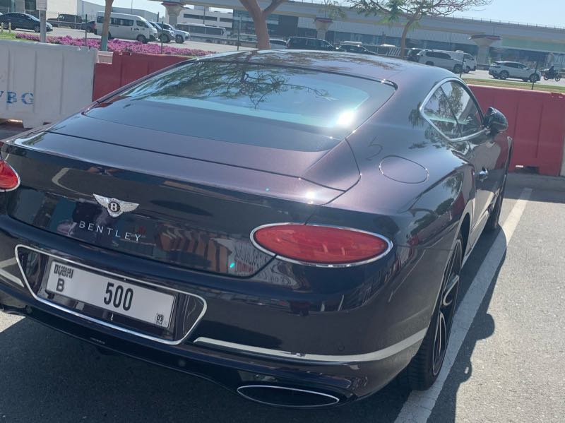 Bentley Continental GT (2020) spotted in Dubai, United Arab Emirates