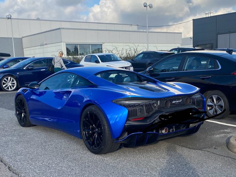 McLaren Artura spotted in Sarpsborg