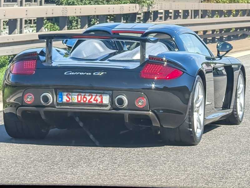 Porsche Carrera GT spotted in Ludwigsburg