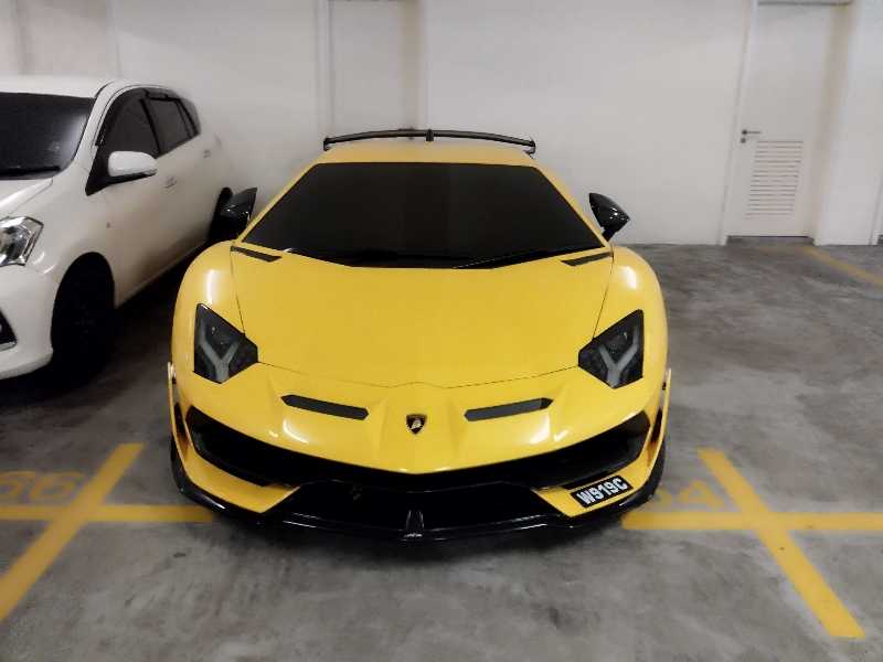 Lamborghini Aventador spotted in Paya Terubong