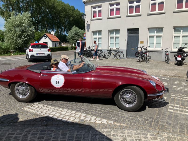 Jaguar E-Type (1961) spotted in Brugge, Belgium