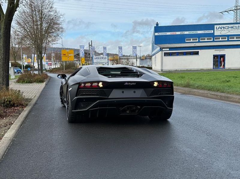 Lamborghini Aventador spotted in Bebra