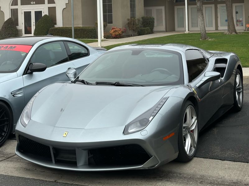 Ferrari 488 GTB spotted in Fresno