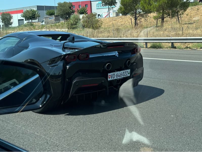 Ferrari SF90 Stradale (2020) spotted in Fréjus, France