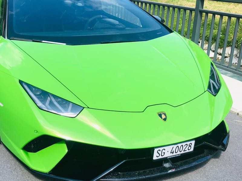 Lamborghini Huracán (2020) spotted in Kappl, Austria