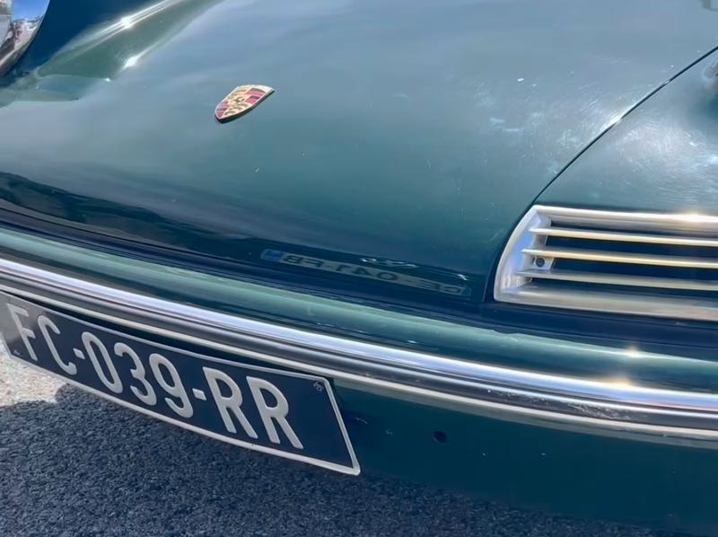 Porsche 911 (1965) spotted in Fréjus, France