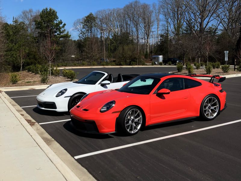 Porsche 911 GT3 spotted in Charlotte